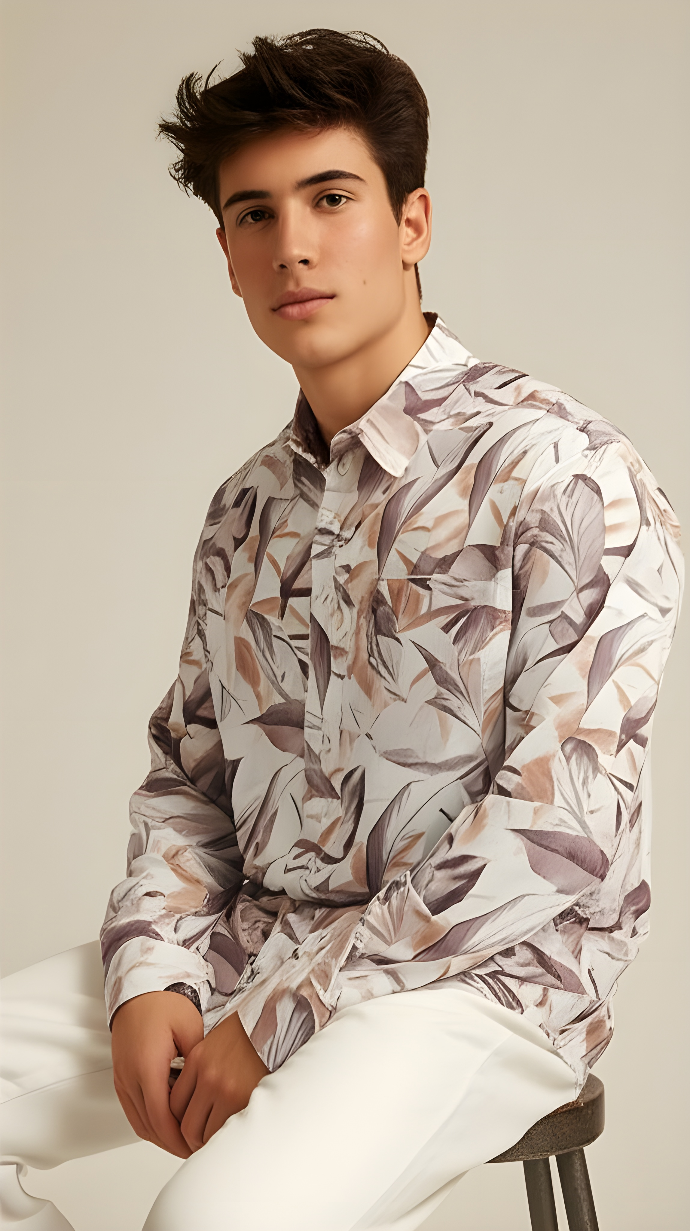 Printed Cotton Shirt