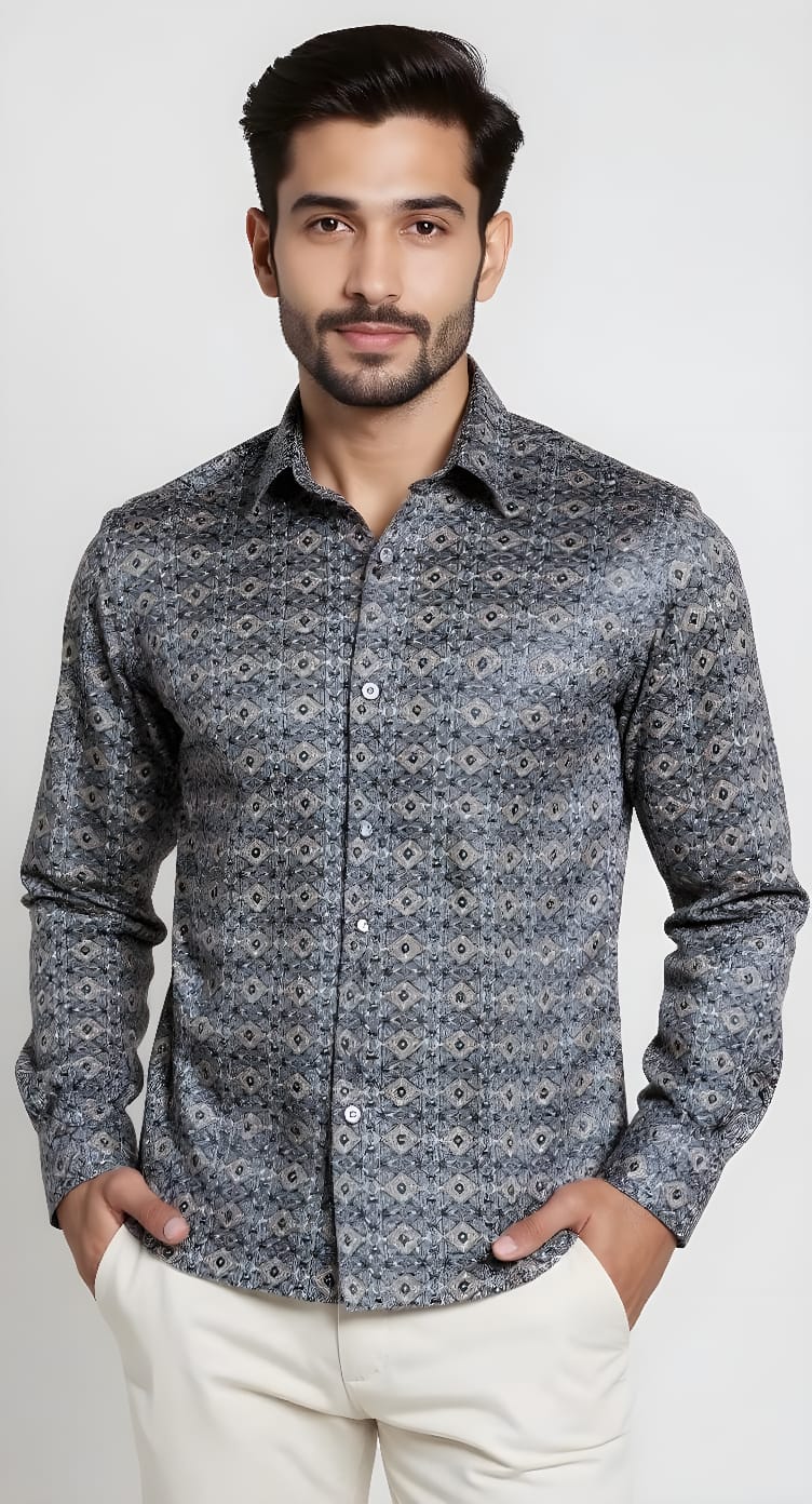 Cotton Print Shirt