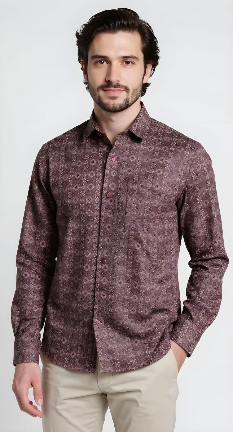 Cotton Print Shirt