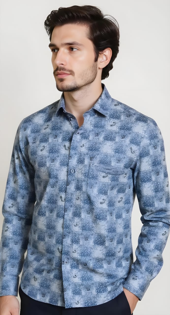 Cotton Print Shirt