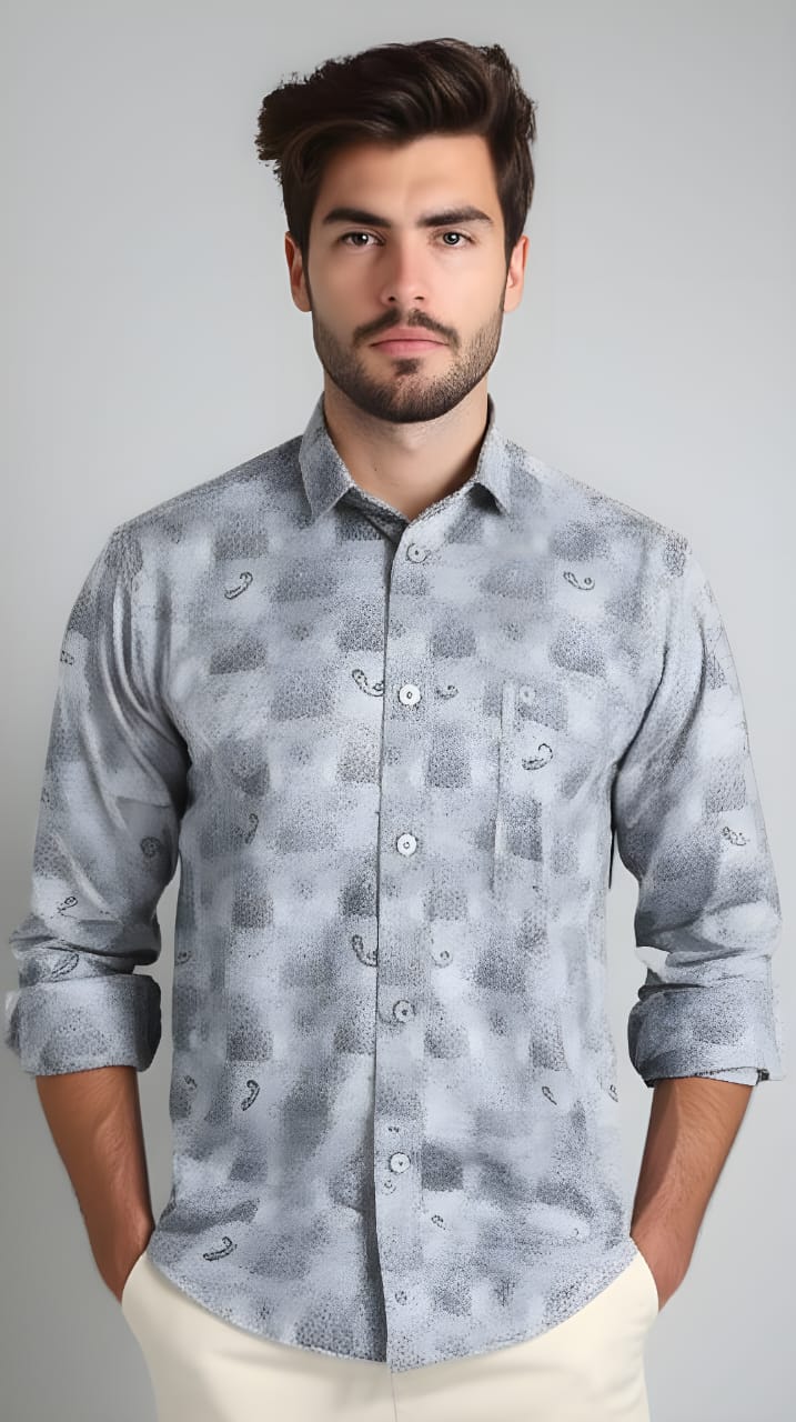 Cotton Print Shirt