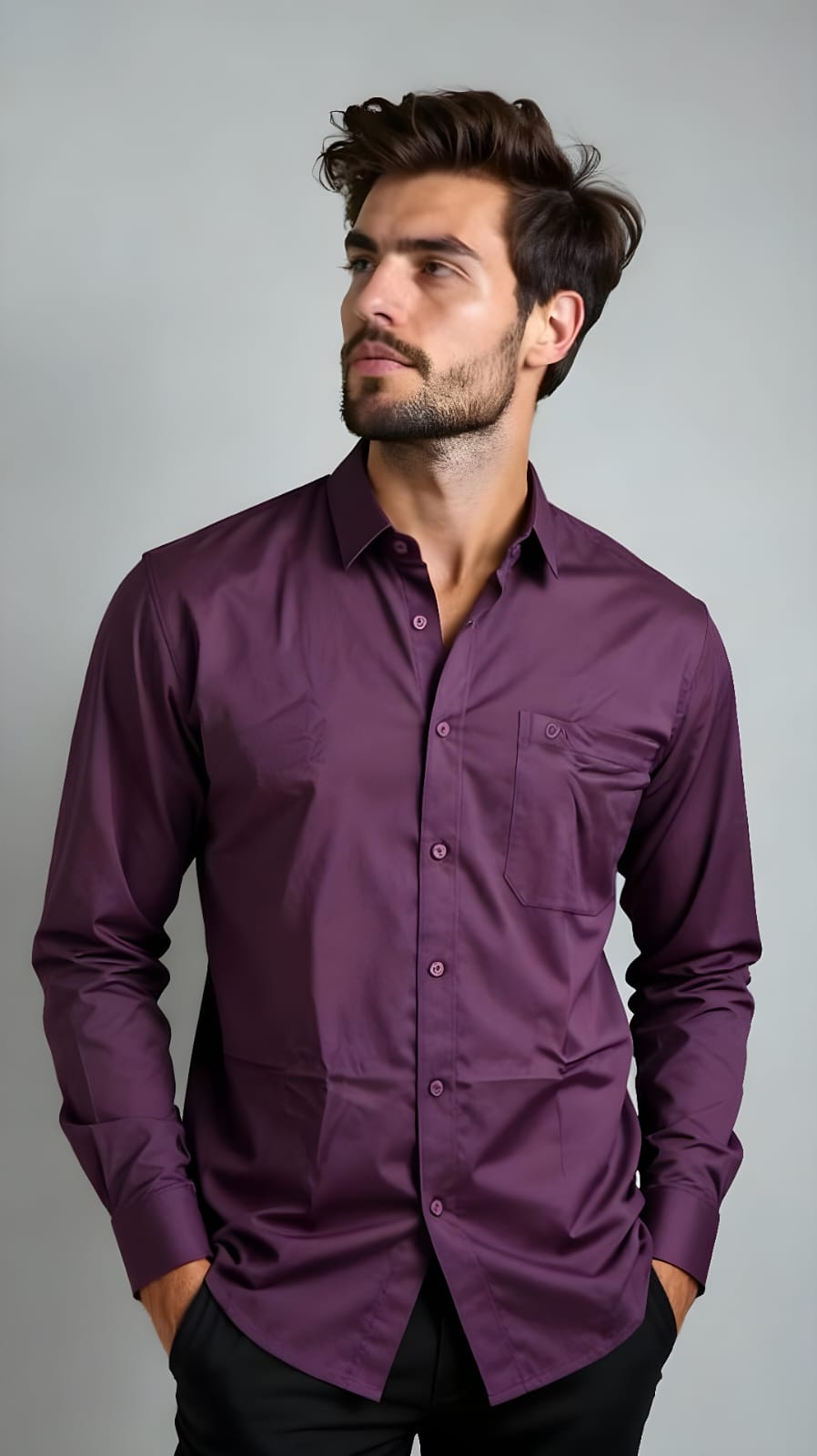 Cherry Blossom Purple Shirt