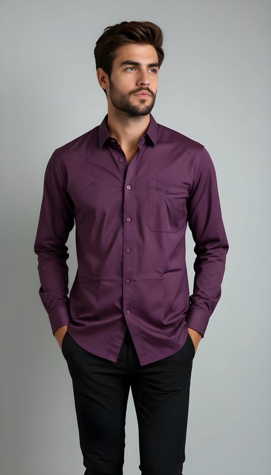 Cherry Blossom Purple Shirt