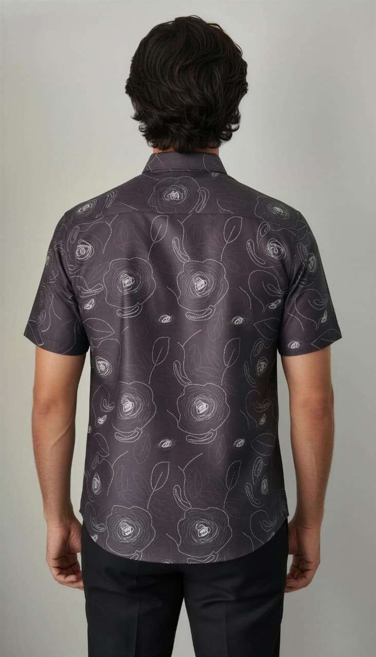 Party Printed Half Sleeves Shirt