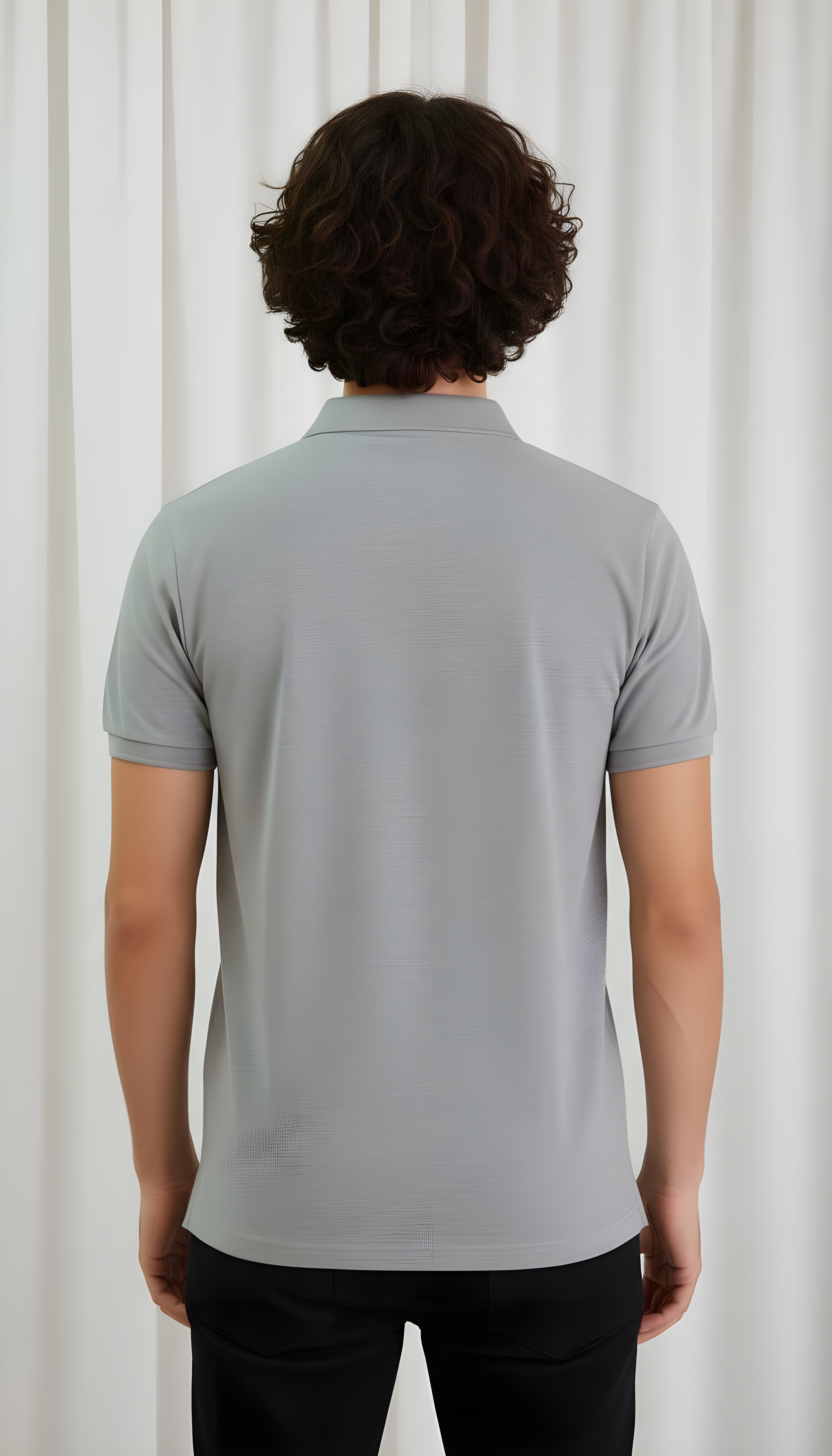 Polo T-shirt Grey